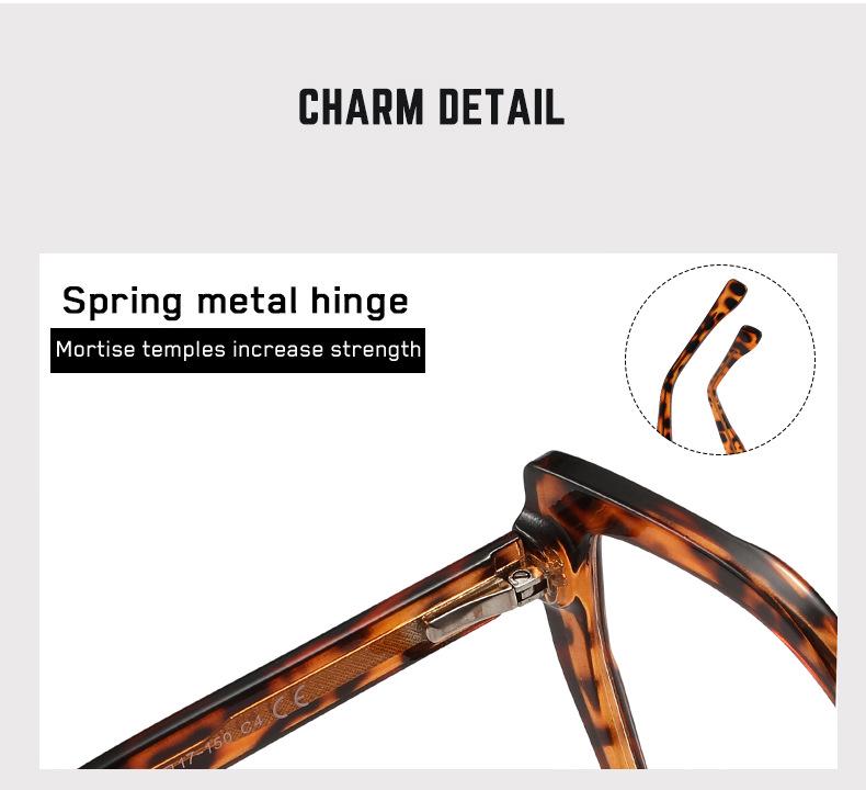 Propionic Acid Pinhole Anti-Blue Light High-End No Makeup Reading Glasses for Seniors