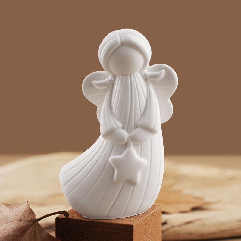 2Pcs Angel Wing Silicone Molds for Handmade Candle Soap Home Decoration Multipurpose Silicones Moulds for Epoxy Resin