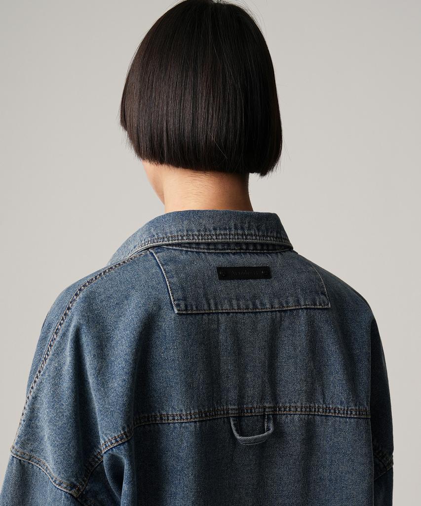 Urban Dress Buko Pocket Denim Shirt Ash Light Blue