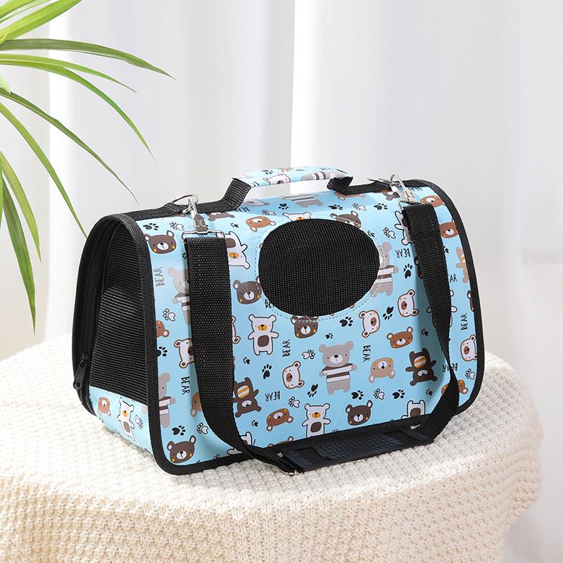 This Cat Backpack Is A Multi-color and Multi-pattern Portable Handbag Made of Oxford Fabric for Pets