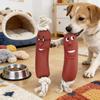 Dog Sausage Chew Toy - Bite-Resistant And Not Easy To Break, Interactive Training Teething Toy, Preferred Material, Dog Chew Toy