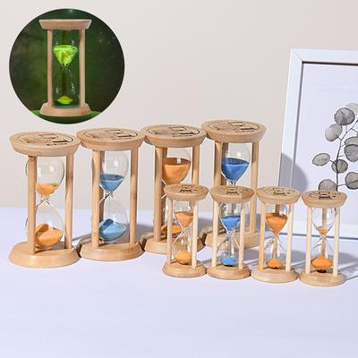 1/10 Minuten Holz Sanduhr Kreative Timer Sanduhr Sandy Uhr Küche Werkzeug Mini Desktop Deco Home Ornament Kinder Geschenk