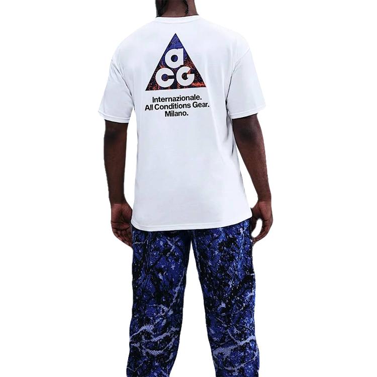 Nike X Inter Milan ACG Series Pullover Crew Neck Soccer Short Sleeve Quick Dry T-Shirt Men Tops IF0513-100