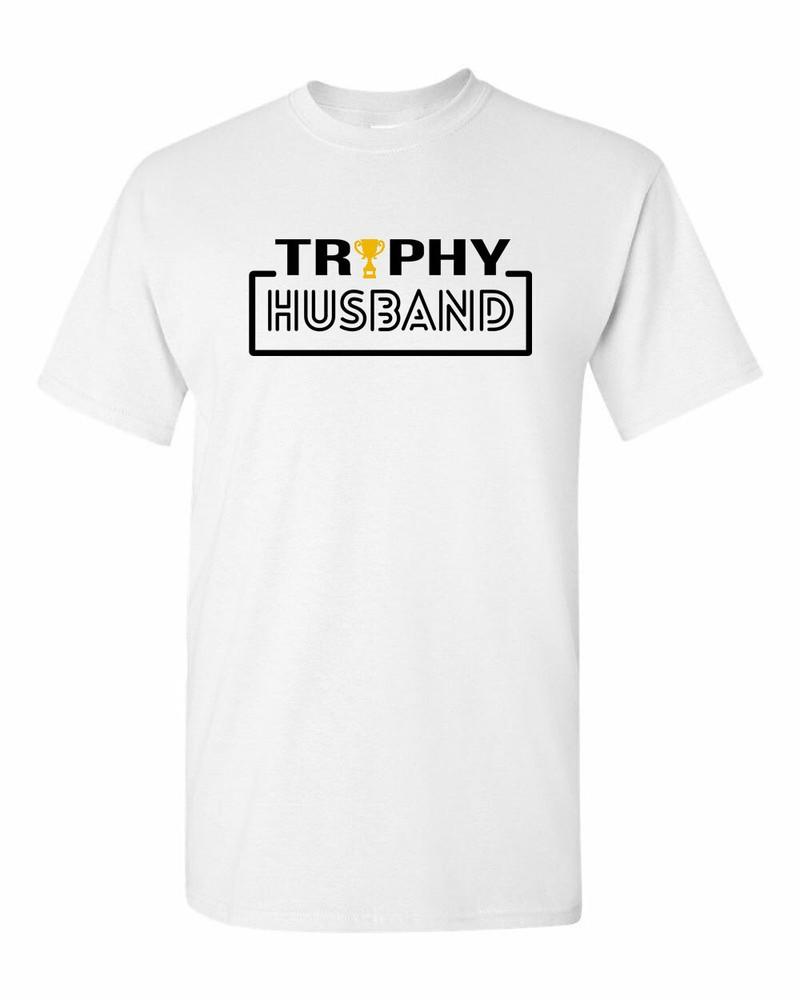 Футболка  Муж-чемпион  Смешная папина шутка Юмор для жениха Унисекс футболка XXXXL