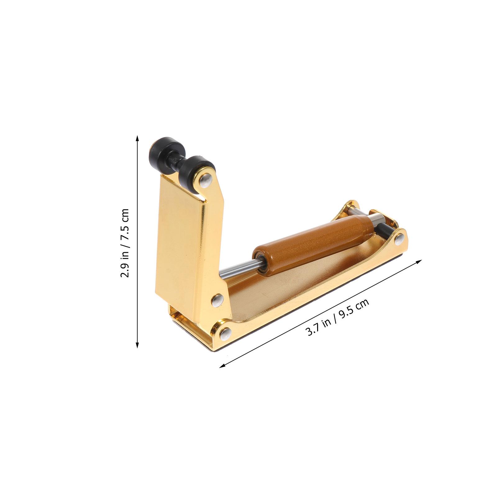 1Pcs Piano Safety Slow Fall Device Aluminum Alloy Buffer Anti Pinch Protection for Keyboard Cover Piano Slow Fall Device золотистый