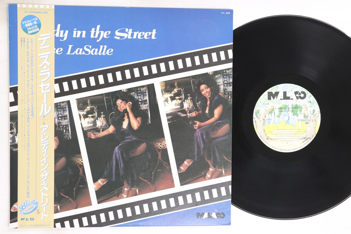 

LP Record DENISE LASALLE - A Lady In The Street VIL6048 MALACO 1983 Japan Obi Soul/Funk Used