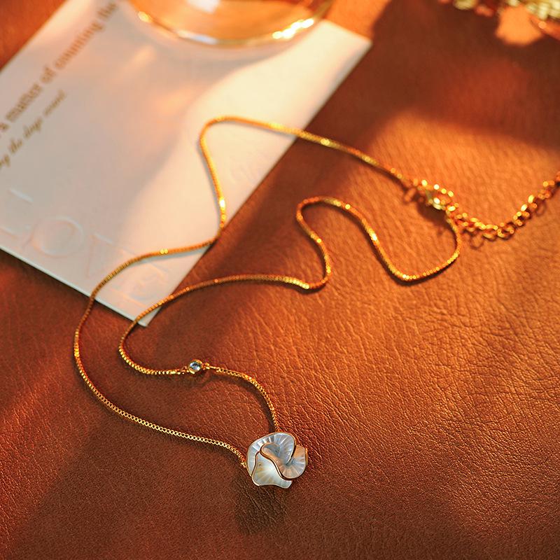 S925 Silver Needle Camellia Earrings - Elegant Light Luxury for Women