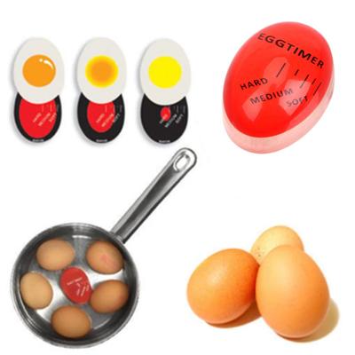 Timer per uova riutilizzabile facile da usare per uso alimentare senza BPA uova bollenti sicure silicone morbido timer per uova sode gadget da cucina