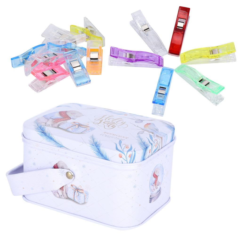 90Pcs Quilting Clips Plastic Colorful Sewing Fabric for Crafters Knitting Dressmakers Tool