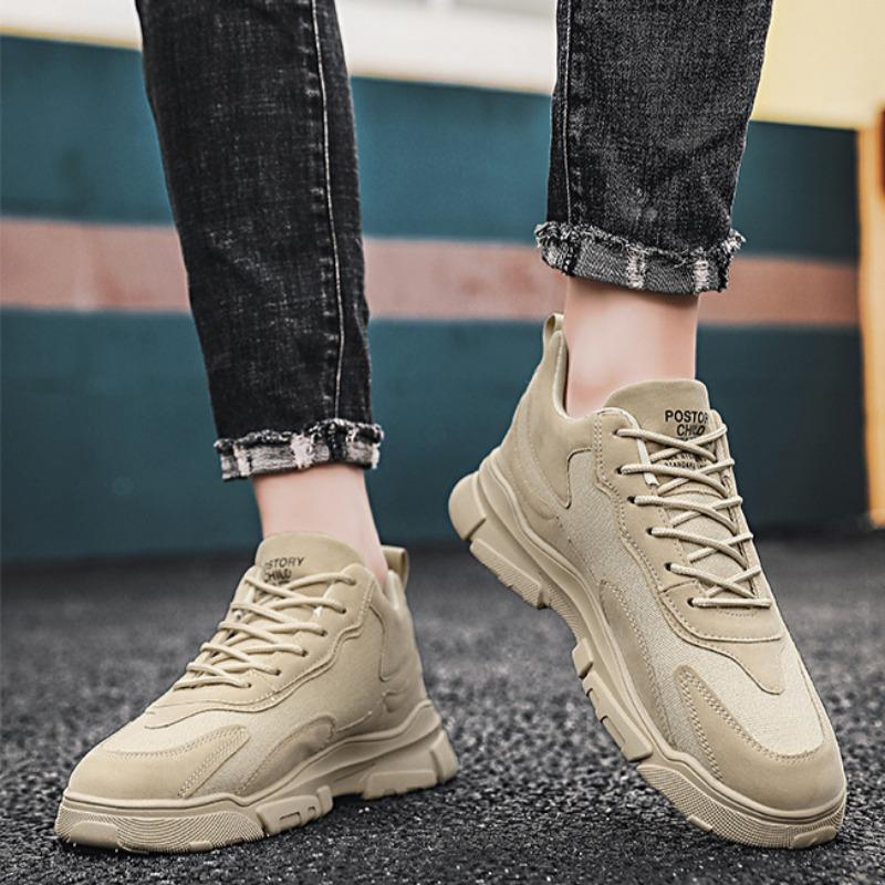 Outdoor Men Mesh Breathable Sport Shoes 2024 Summer Anti-slip Wear-resistant Running Shoes Old Dad Shoe Sneakers Tenis Masculino