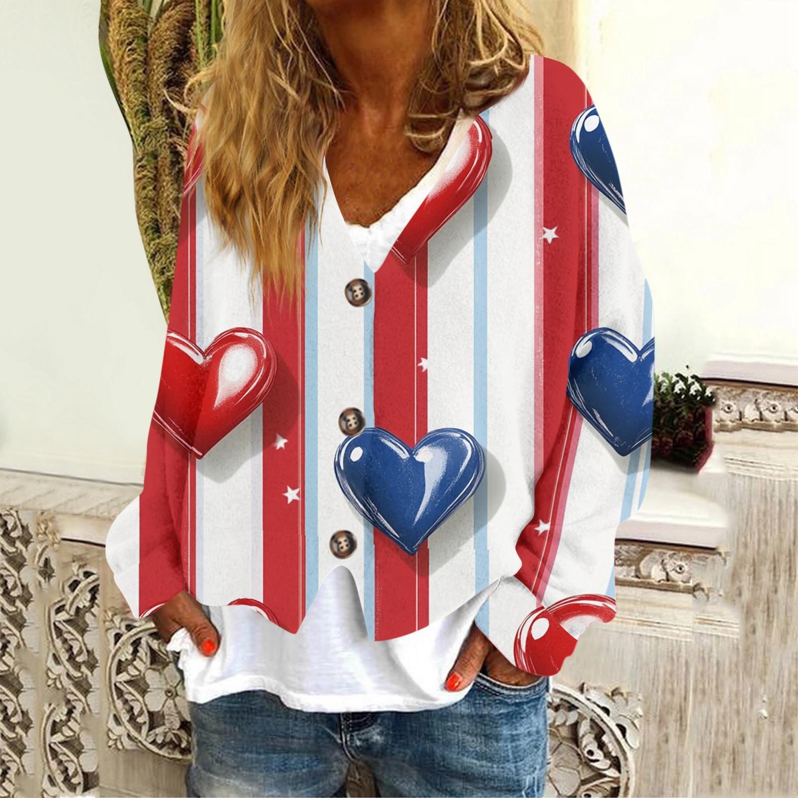 

Женская модная повседневная куртка-толстовка с длинным рукавом с принтом ко Дню святого Валентина M