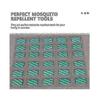 300 Pcs Thermacell Heater Mats Mat Mat Bug Repellent Mats For