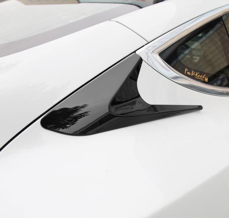 Tesla Model 3 Rear Window Carbon Fiber Decorative Trim Sticker