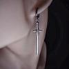 Stylish Alloy Swords Statement Earrings Comfortable Wear Ear Hooks Accessories Trendy Women's Jewelry for Parties