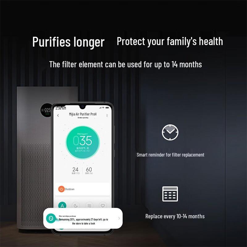 Mijia Xiaomi Air Purifier Filter Element for Pro H