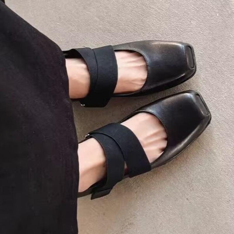 Fashion Elegant Women's Flats Ballet Shoes Designer Leather Loafers Shoes Fad Shallow Casual Sneakers 2025 New Summer Dress Zapatillas