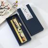 Custom Brass Hollow Bookmark - Cultural & Creative Gift for Graduation or Anniversary