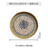 30-35cm Handmade Rattan Decorative Round Restaurant Storage Picnic Basket