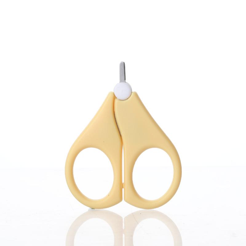 

Безопасность для новорожденных, кусачки для ногтей, ножницы, резак, удобные ежедневные детские ножницы для ногтей, маникюрные инструменты, детские ножницы для ногтей жёлтый