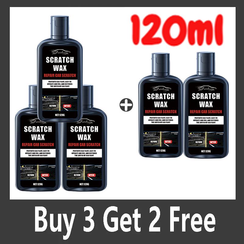 NEW 120ML Scratch Repair Wax - Quick Scratch Removal for Cars, Multi-functional Polishing Protection Wax, for Minor Scratch Repa