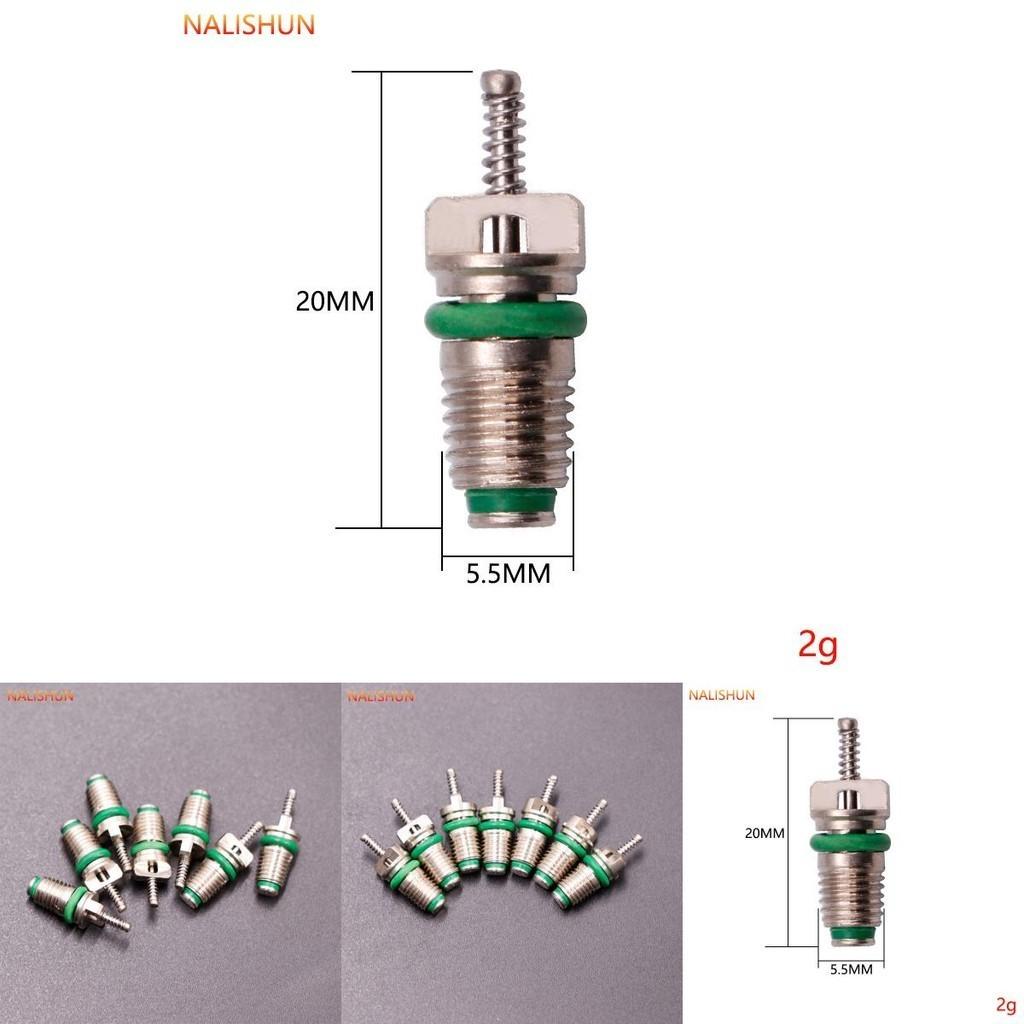 119 High-pressure Metal Car A/c Valve Core Key With Fast Discharge Valve Green
