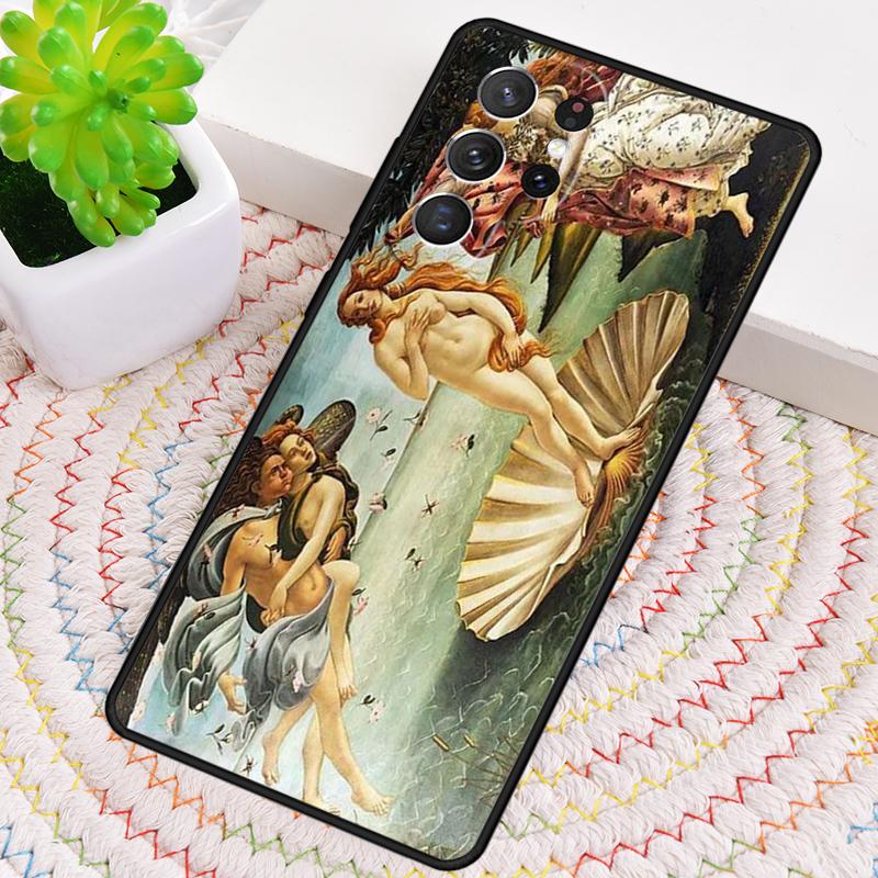 Birth of Venus Botticelli Classic Art Phone Case for Samsung Galaxy Note 10 Pro S26 Ultra S23 S24 FE S25 S21 S22 PLUS Cover