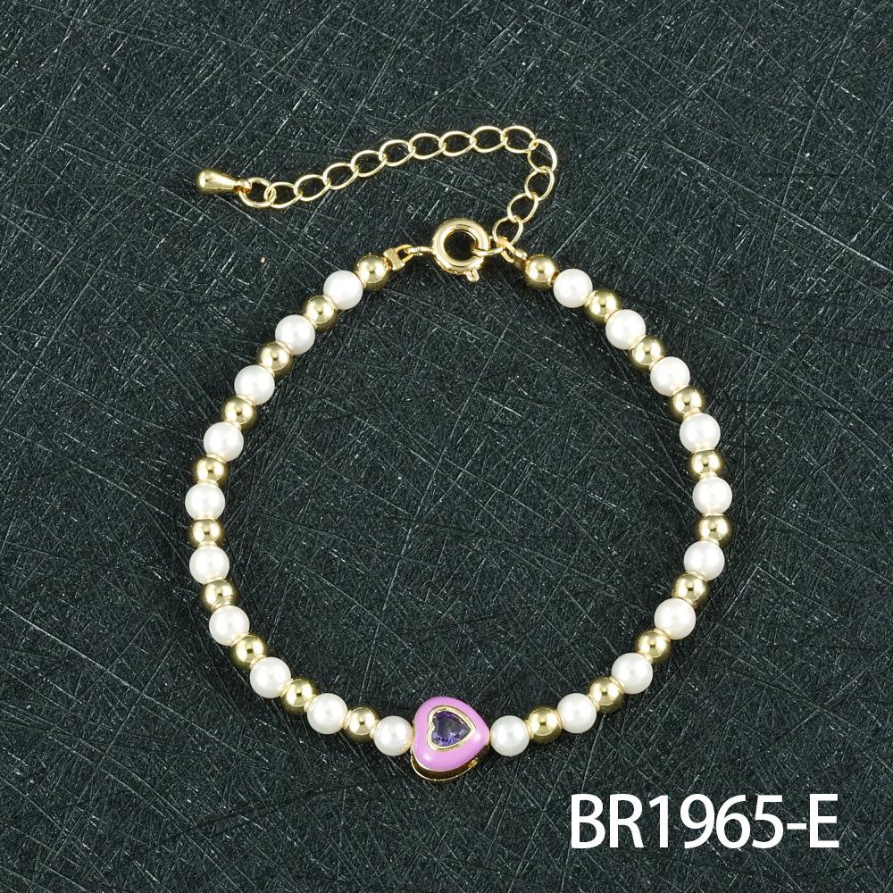 Sweetheart Pearl Bead Bracelet - Fashionable Light Luxury Versatile Shell Jewelry