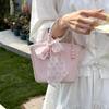 Women's 2025 Large Capacity Pink Handbag - New Style, High-end Texture, Trendy Niche Tote