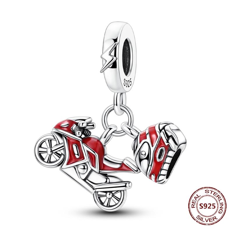 Copper Luminous Fireflyzircon Colorful Butterfly Sunflower Cat Dog Charms Beads Fit Diy Bracelets Jewelry Gift