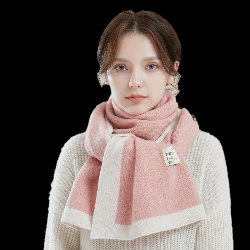 JIUMU Women's Pure Wool Scarf & Shawl Gift Set