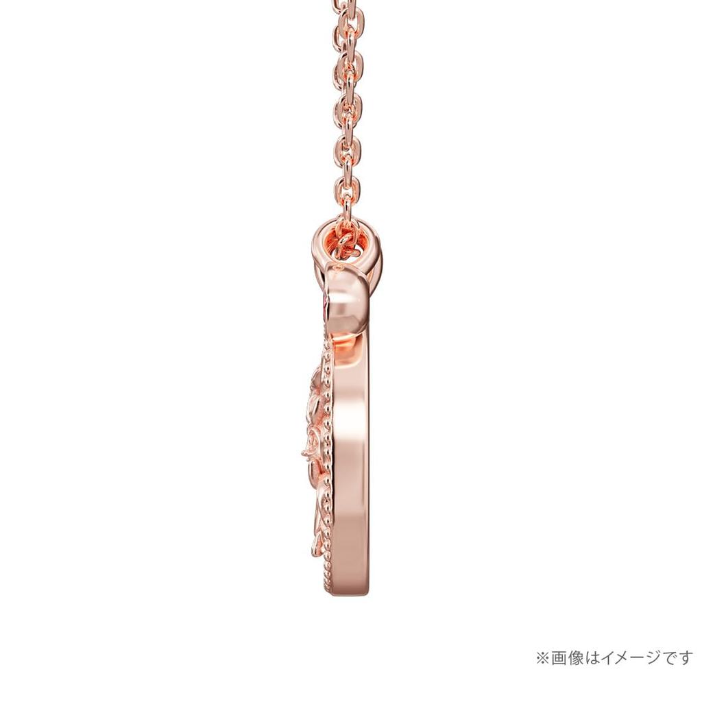 Pokemon Sylveon Shell Necklace Silver Pink Gold Coating Jewelry U-Treasure Women's