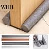 Door Stop Strip Seam Seal Flexible Cut Freely Draft Stopper Bottom Weather Stripping for Home