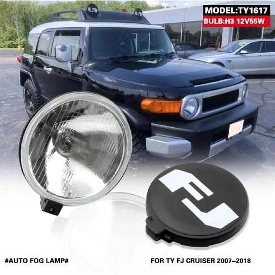 Compatible For FJ CRUISER 2007-2018 Front Fog Lights Car Styling Spot Light Fog Lamps With Switch - 1 Pair