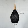 Southeast Asian Wabi-Sabi Rattan Pendant Light for Restaurants, Homestays, Tea Rooms, and Zen Spaces - Vintage Handmade Woven Design