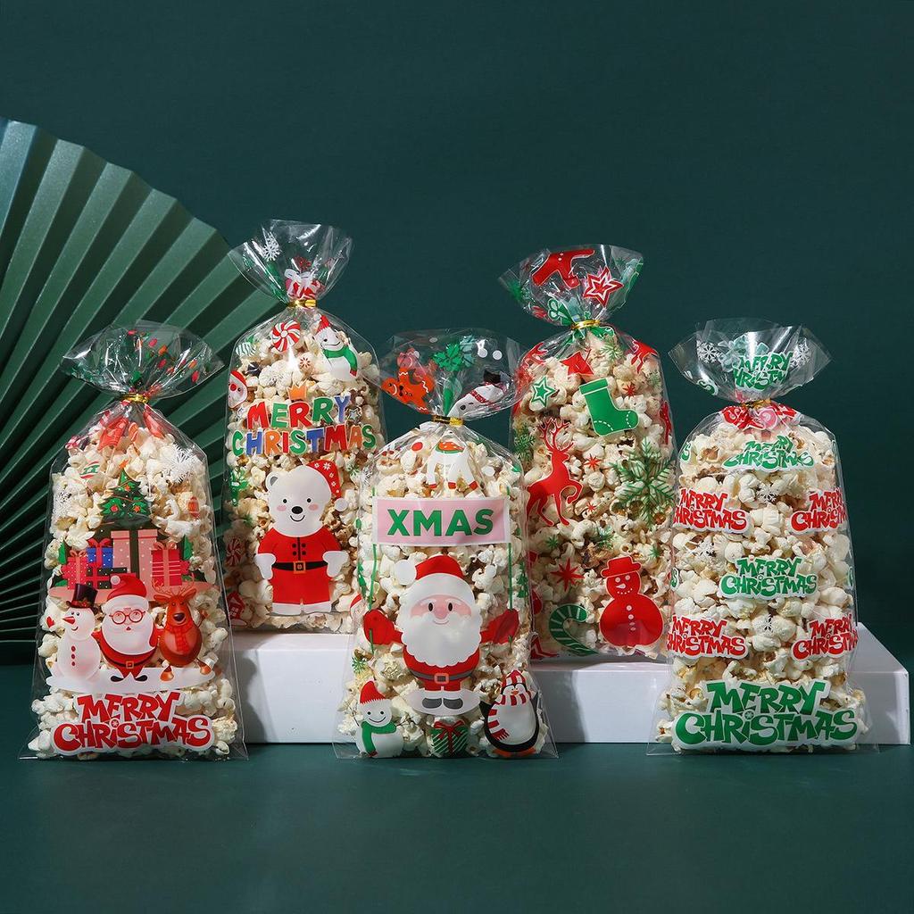 Süßigkeiten Keks Weihnachtsmann & Schneemann Geschenktüte 2024