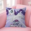 Maple Design Cushion Cover Happy Autumn Harvest Decor Holiday Decorati Pillow Cover Cartoon My L-Little P-Pony Pink