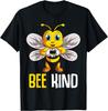 Cute Bee Making Heart Shape Bee Kind T-shirt