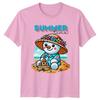 Summer Time TShirt Christmas In July Christmas Gift For Him And Her