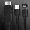 2 In 1 USB Female To HDMI-compatible Male Cable 1080P HD HDTV Adapter USB Male To HDTV Male 1080P HDTV Mirroring Cable