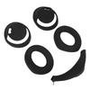 2PCS Earpad Covers Fit for     Headphone Silicone Earpad Cushion Protective Cover with Headphone Case Covers and Headband Cover