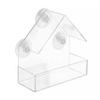 Tool-Free Bird Feeding Bowl Dual Seed Tray Wild Birdfeeder New Window Bird Feeder  Bird Viewing