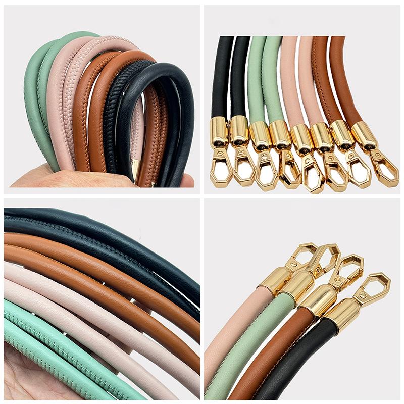 2 Pezzi Cinghie Morbide in Pelle per Borsa a Spalla Manici Corti per Borsa Sostituzione Fai da Te Cintura per Borsa a Mano Accessori per Borsa