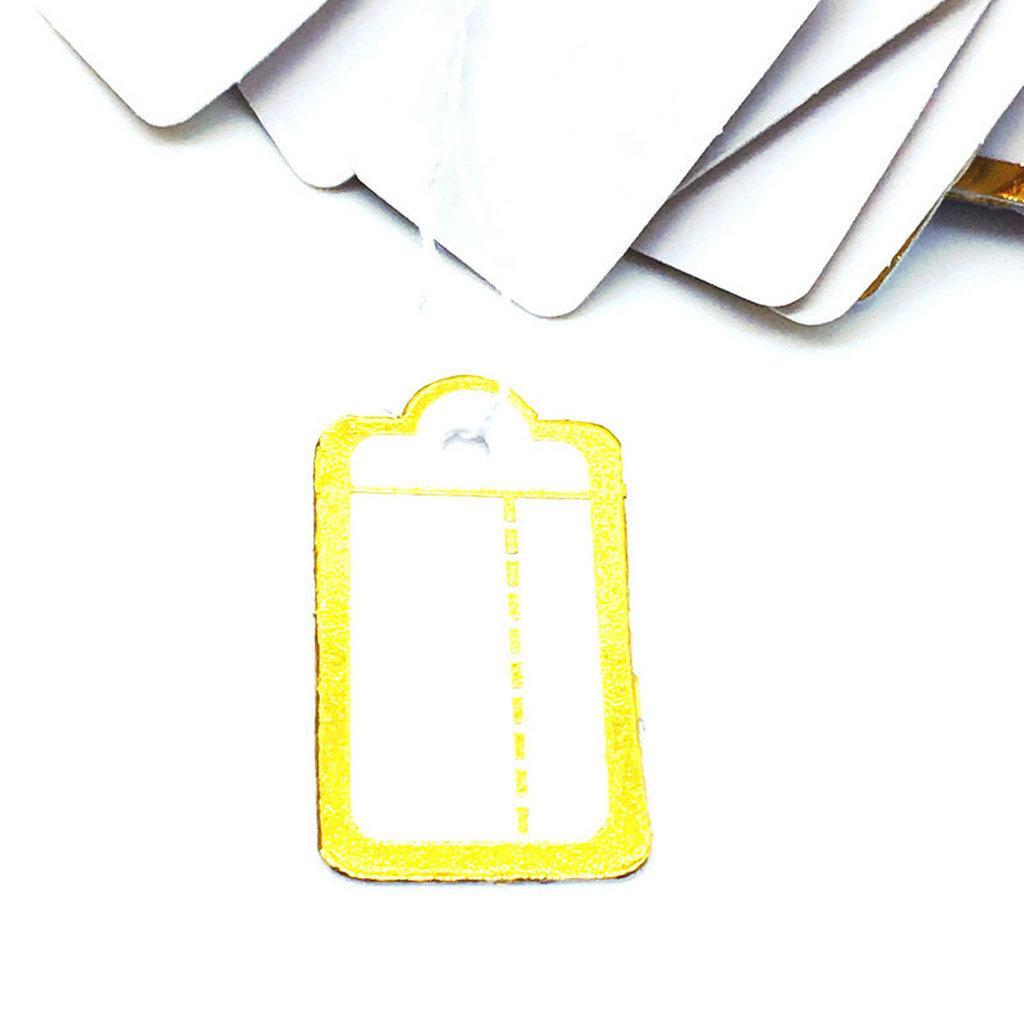 Clothing Price Tag with String Marking Labels Paper Tags for Jewelry Shoes Arts and Crafts 500 Set