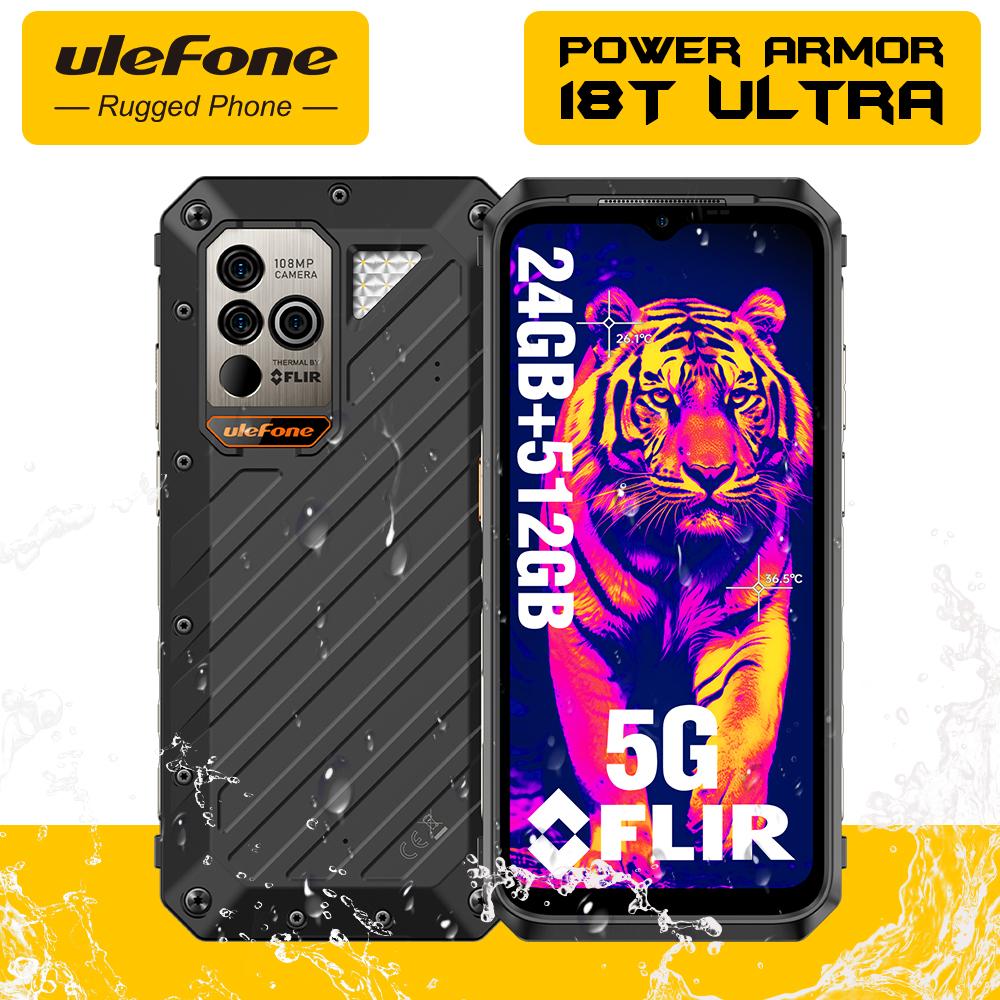 Купить Смартфон Ulefone Power Armor 18T Ultra 5G, 512 ГБ ПЗУ, прочный ...