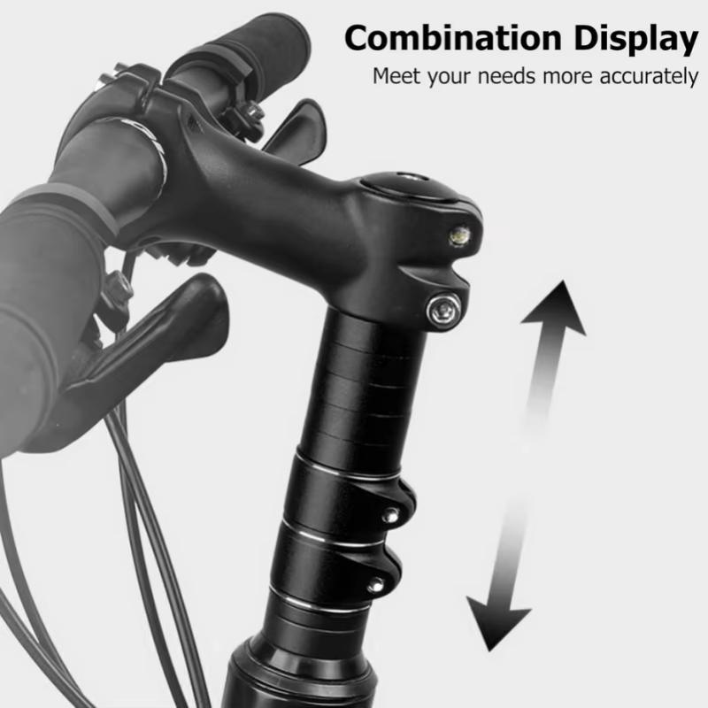 Aluminum Alloy Bike Fork Stem Riser Extender Extension Bicycle Cycling Bike Stem Head Up Raiser Handlebar Riser Adaptor