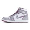 Jordan Air Jordan 1 High top Vintage Basketball Shoes Unisex Classical Style Purple DZ5485-105(Team679-)