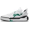 Li Ning New Journey Low Top Skateboard Shoes Men's White Green AGCS169-4
