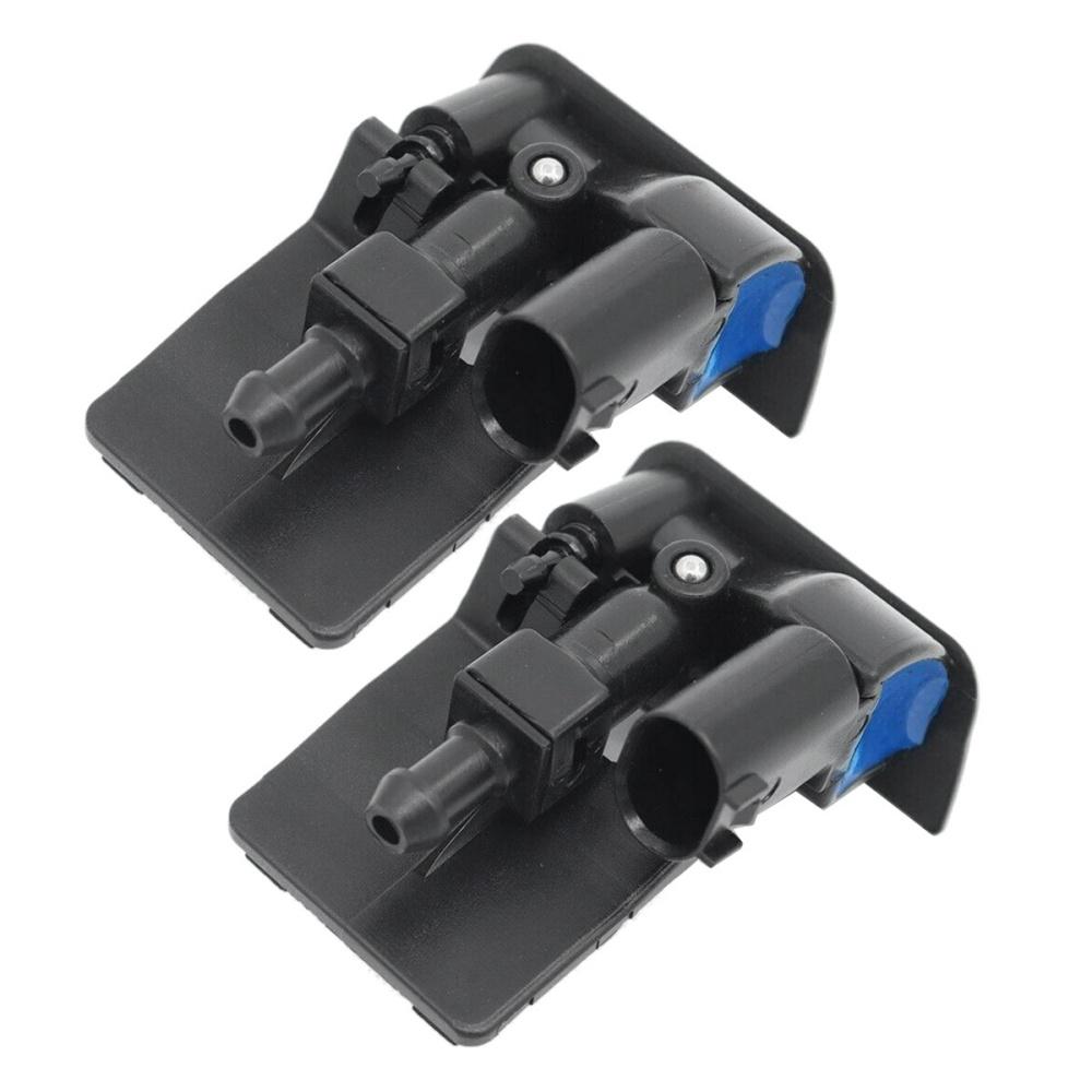 2Pcs Windshield Washer Nozzles Sprayer Jet For BMW X1 E84 X6 E71 E72 61667183343