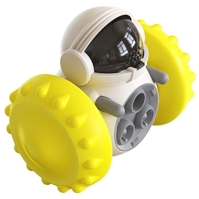 Автоматическая кормушка для домашних животных, лакомства для собак, для маленьких собак, интерактивная головоломка, дозатор, медленная кормушка для кошек, для щенков