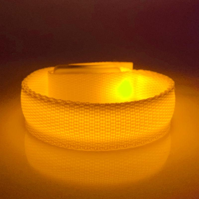 Luminous LED Sports Wristband: Glowing Bracelet for Night Running, Parties, Concerts